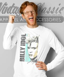 Album Whiplash Smile Billy Idol Shirt 7 Album Whiplash Smile Billy Idol Long Sleeve Tee