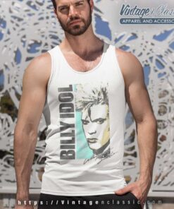 Album Whiplash Smile Billy Idol Shirt 5 Album Whiplash Smile Billy Idol Tank Top Racerback