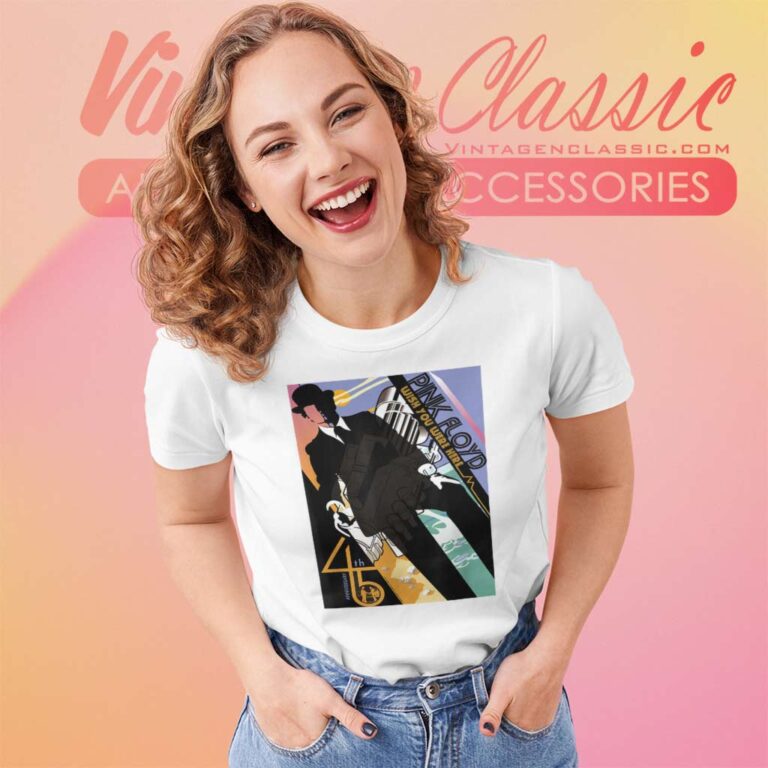 Album Wish You Were Here 45th Anniversary Pink Floyd Shirt Women TShirt Album Wish You Were Here 45th Anniversary Pink Floyd Shirt Women TShirt