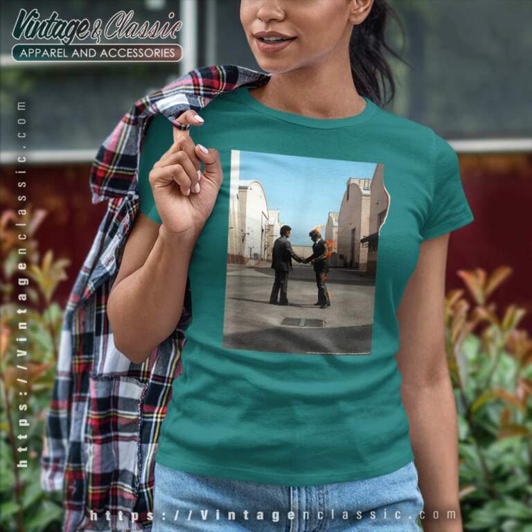 Album Wish You Were Here Pink Floyd Women TShirt Album Wish You Were Here Pink Floyd Women TShirt