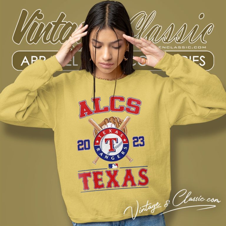 Alcs 2023 Texas Rangers Champions Sweatshirt Alcs 2023 Texas Rangers Champions Sweatshirt