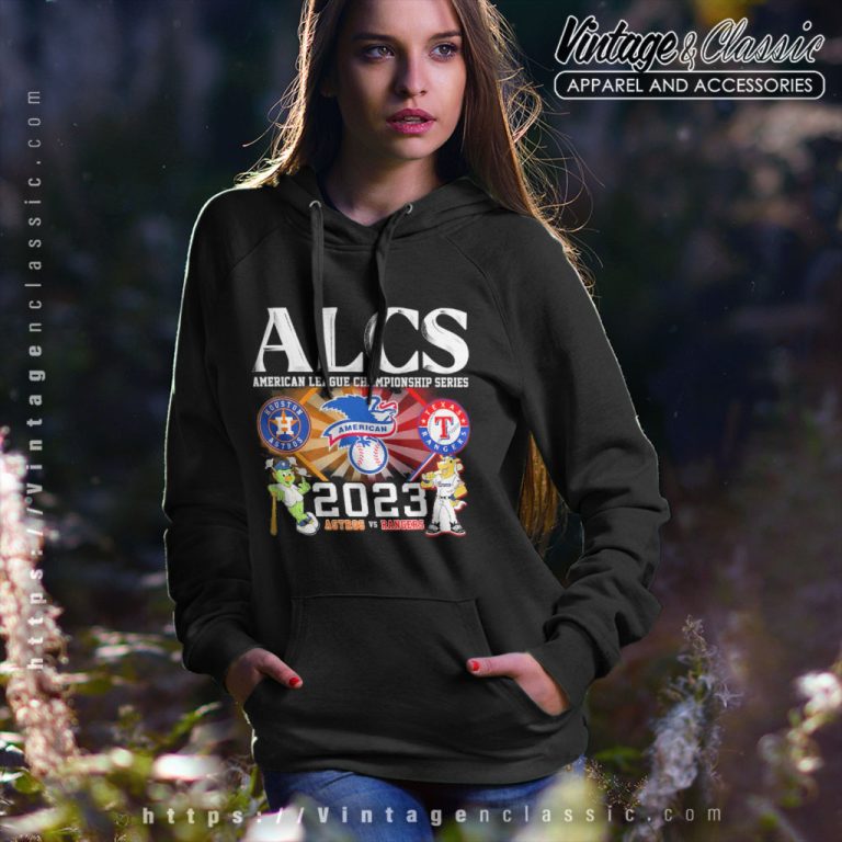 Alcs American League Championship Series 2023 Houston Astros Vs Texas Rangers Hoodie Alcs American League Championship Series 2023 Houston Astros Vs Texas Rangers Hoodie