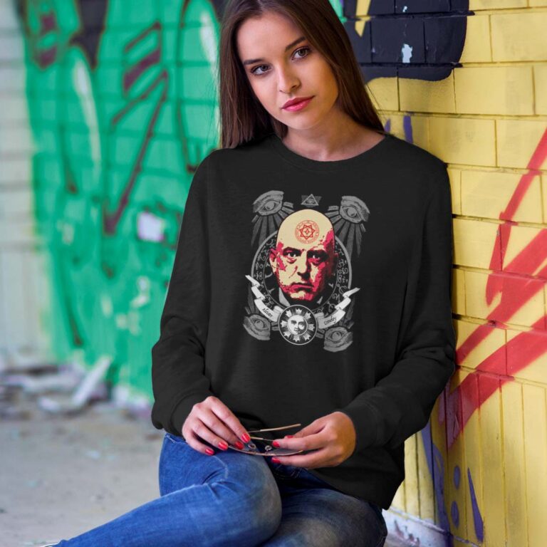 Aleister Crowley Supernatural Sweatshirt Aleister Crowley tshirt Aleister Crowley Supernatural Sweatshirt Aleister Crowley tshirt
