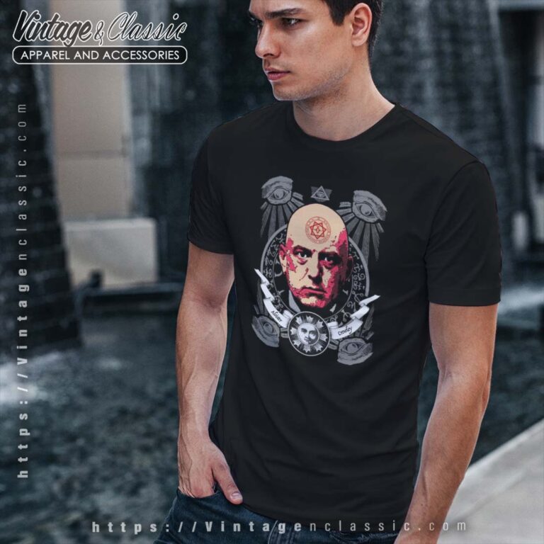 Aleister Crowley Supernatural Tshirt Aleister Crowley tshirt Aleister Crowley Supernatural Tshirt Aleister Crowley tshirt