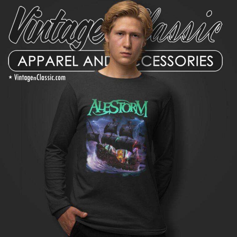 Alestorm Live In Tilburg Long Sleeve Tee Alestorm Live In Tilburg Long Sleeve Tee