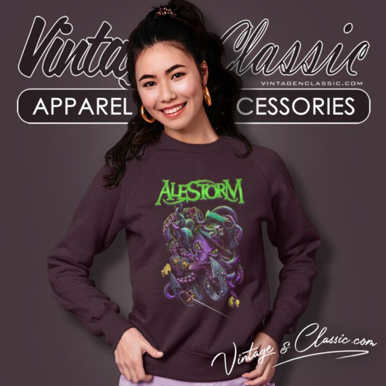 Alestorm Octopus Color Sweatshirt Alestorm Octopus Color Sweatshirt