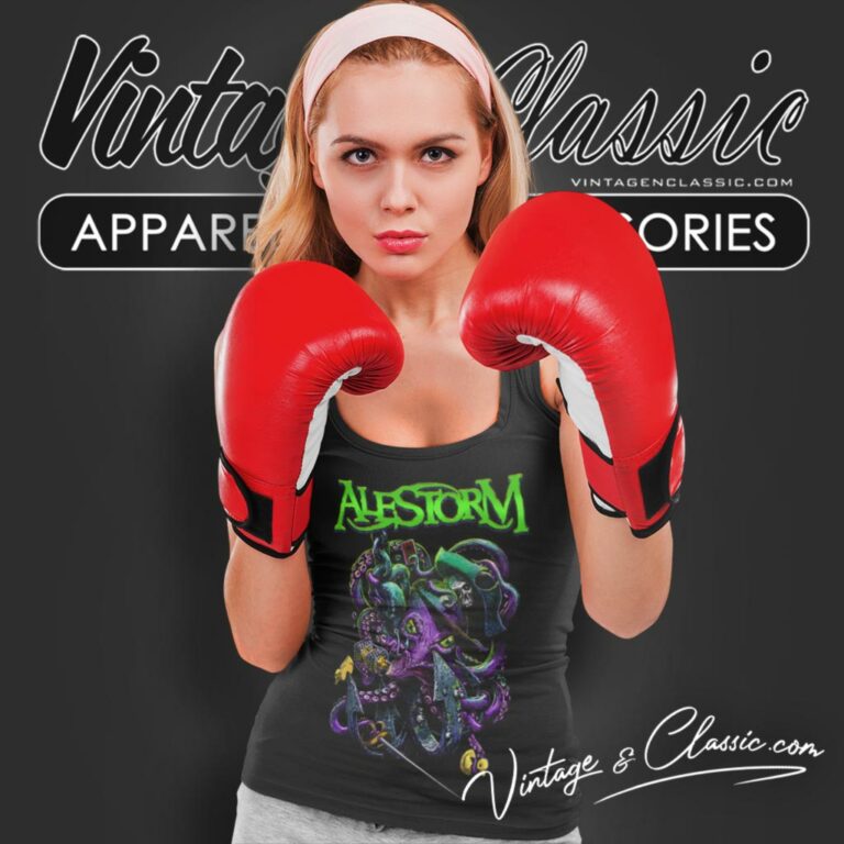 Alestorm Octopus Color Tank Top Racerback Alestorm Octopus Color Tank Top Racerback