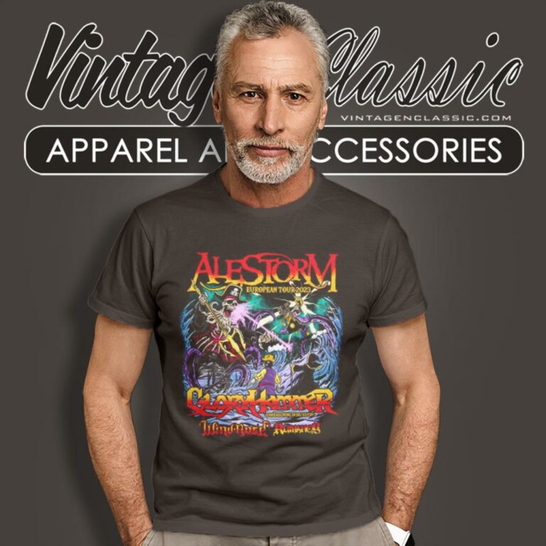 Alestorm Shirt Announces 2023 Usa Tour Music Gloryhammer Lutharo T Shirt Alestorm Shirt Announces 2023 Usa Tour Music Gloryhammer Lutharo T Shirt