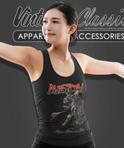 Alestorm Shirt Back Through Time Tank Top Racerback