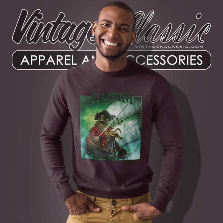 Alestorm Shirt Captain Morgans Revenge Sweatshirt Alestorm Shirt Captain Morgans Revenge Sweatshirt