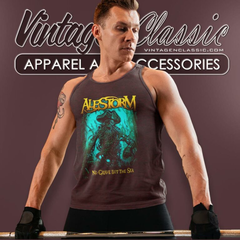 Alestorm Shirt No Grave But The Sea Tank Top Racerback Alestorm Shirt No Grave But The Sea Tank Top Racerback