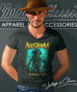 Alestorm Shirt No Grave But The Sea 5 Alestorm Shirt No Grave But The Sea V Neck TShirt