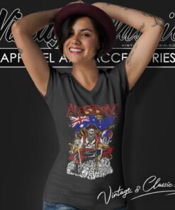 Alestorm Shirt Pirate Metal Drinking Crew V Neck TShirt