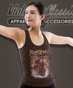 Alestorm Shirt Sunset On The Golden Age Tank Top Racerback