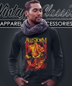 Alestorm Shirt Surrender The Booty Long Sleeve Tee