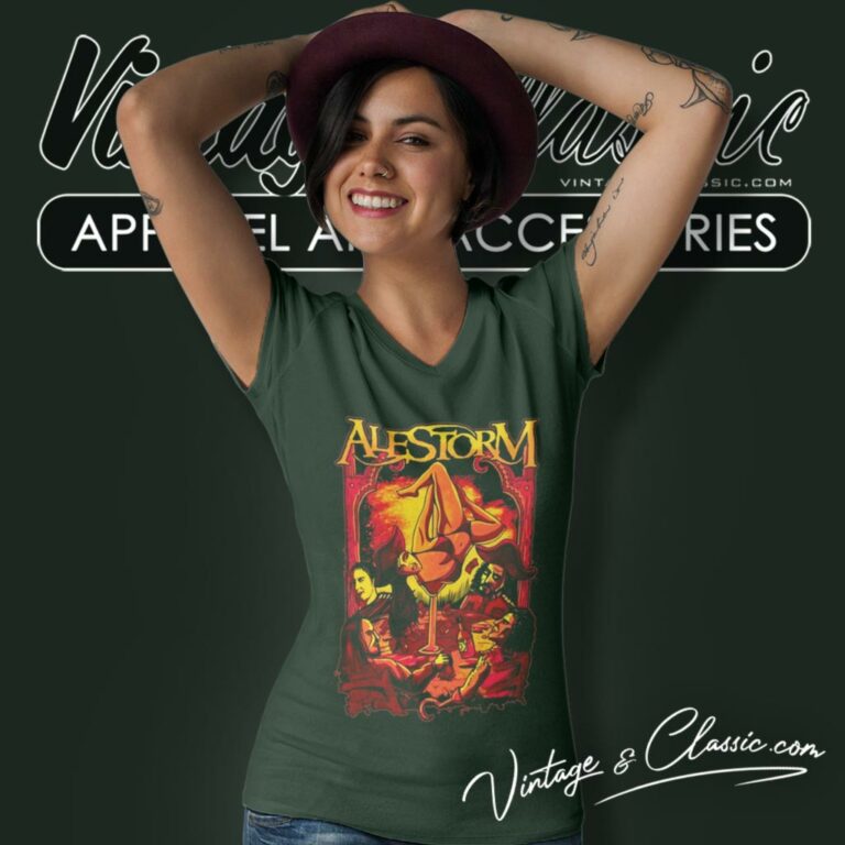 Alestorm Shirt Surrender The Booty V Neck TShirt Alestorm Shirt Surrender The Booty V Neck TShirt