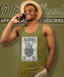Alestorm Shirt The Dead Marauder Tour 2024 Tank Top Racerback