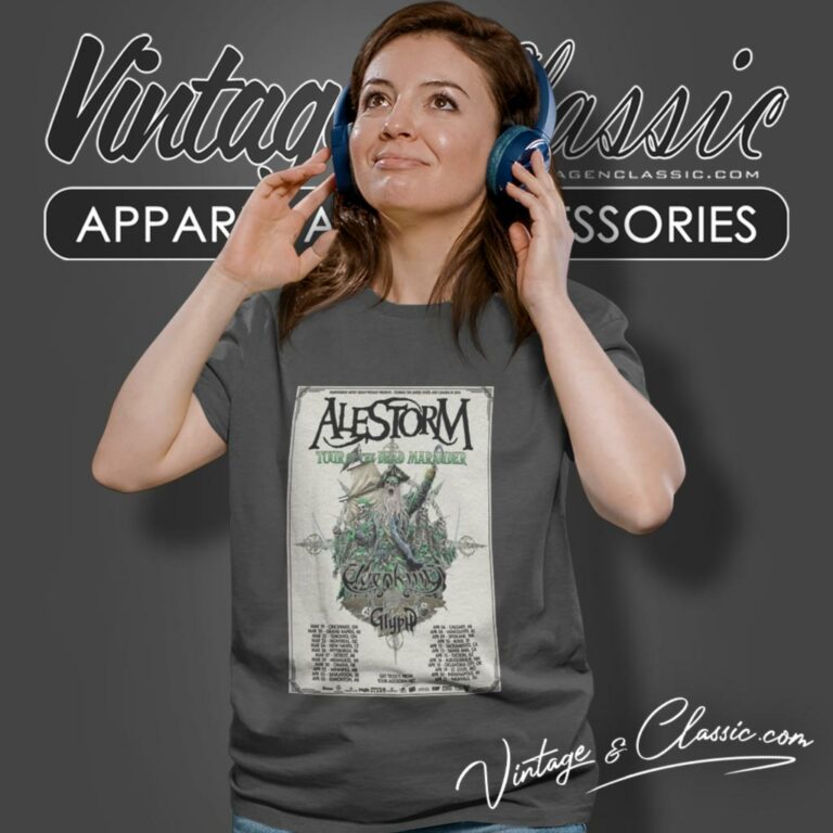 Alestorm Shirt The Dead Marauder Tour 2024 Women T Shirt Alestorm Shirt The Dead Marauder Tour 2024 Women T Shirt