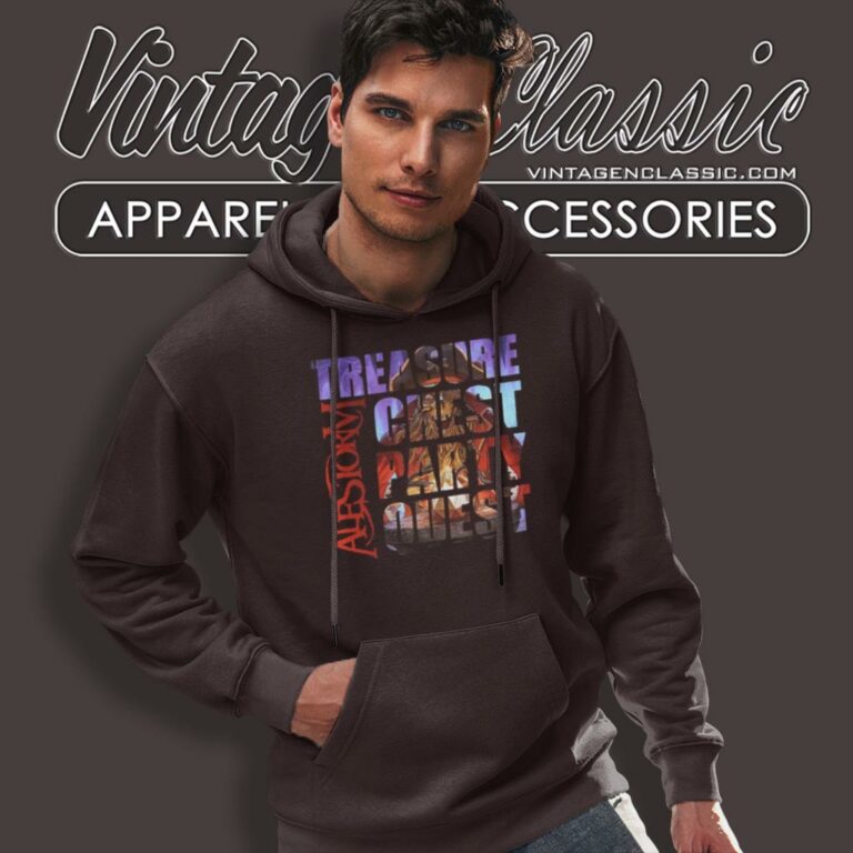 Alestorm Shirt The Treasure Chest Ep Hoodie Alestorm Shirt The Treasure Chest Ep Hoodie