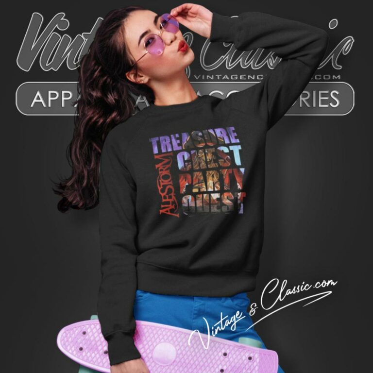 Alestorm Shirt The Treasure Chest Ep Sweatshirt Alestorm Shirt The Treasure Chest Ep Sweatshirt