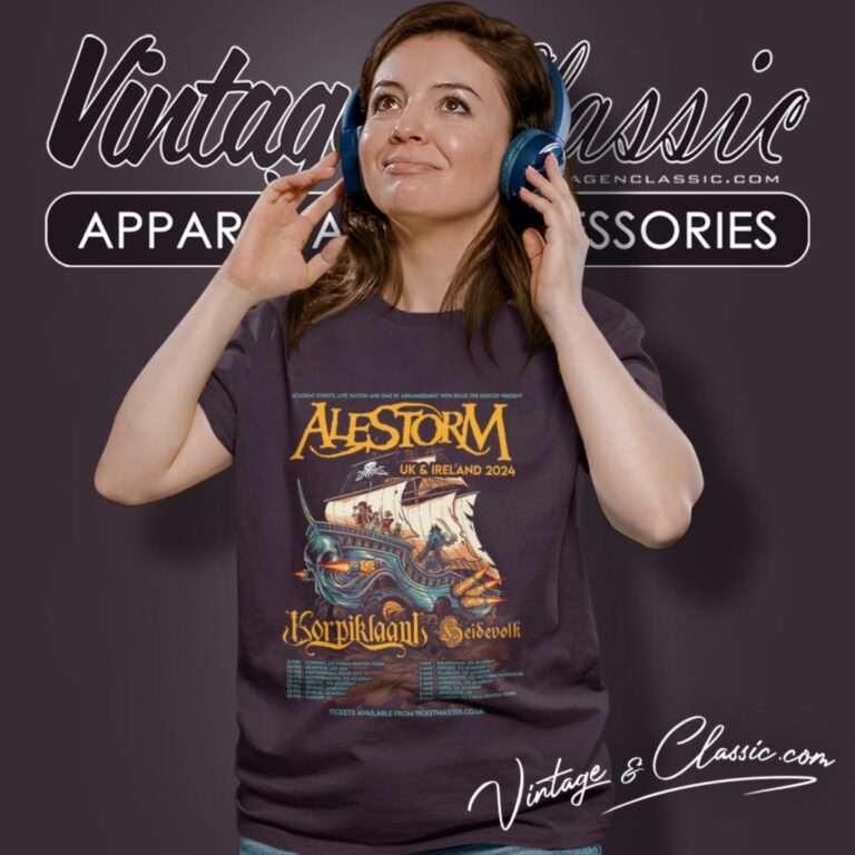 Alestorm Shirt Uk Ireland 2024 Poster Women T Shirt Alestorm Shirt Uk Ireland 2024 Poster Women T Shirt