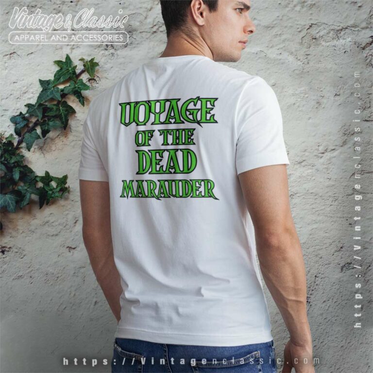 Alestorm Shirt Voyage Of The Dead Marauder T Shirt Back Side Alestorm Shirt Voyage Of The Dead Marauder T Shirt Back Side