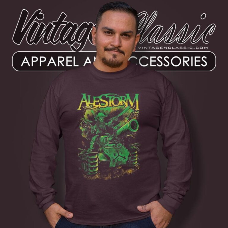 Alestorm Trenches And Mead Long Sleeve Tee Alestorm Trenches And Mead Long Sleeve Tee