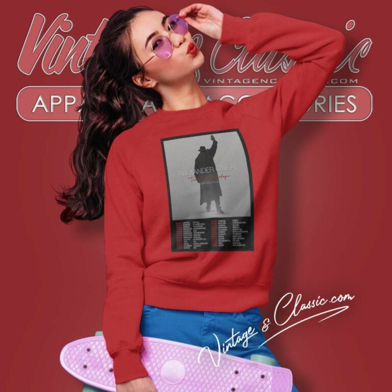 Alexander Oneal Concert Farewell Tour 2023 2024 Sweatshirt Alexander Oneal Concert Farewell Tour 2023 2024 Sweatshirt