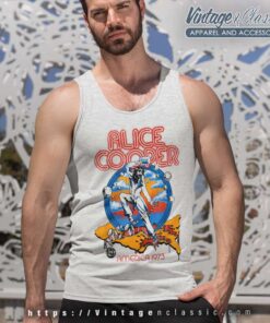 Alice Cooper America 73 Shirt Tank Top Racerback