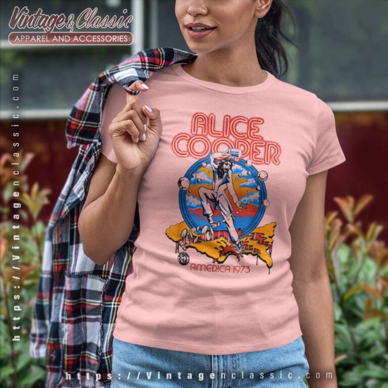Alice Cooper America 73 Shirt Women TShirt Alice Cooper America 73 Shirt Women TShirt