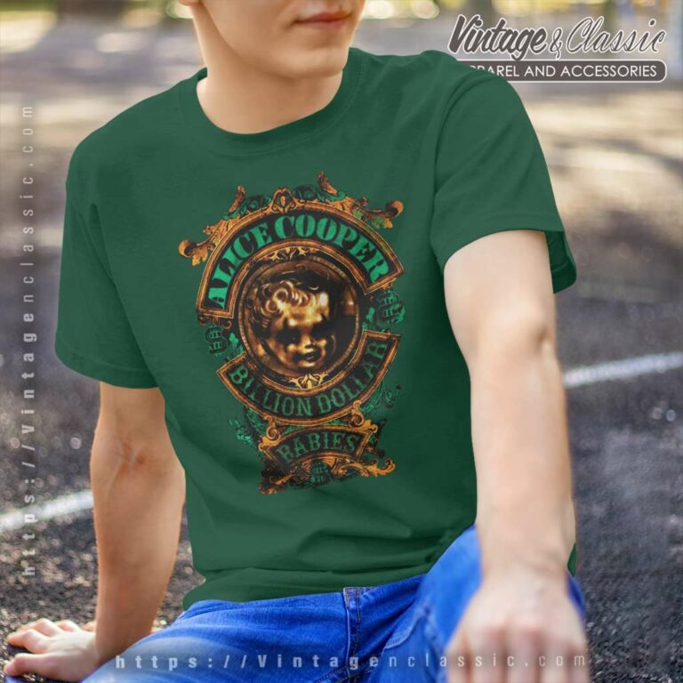 Alice Cooper Billion Dollar Babies T Shirt Alice Cooper Billion Dollar Babies T Shirt