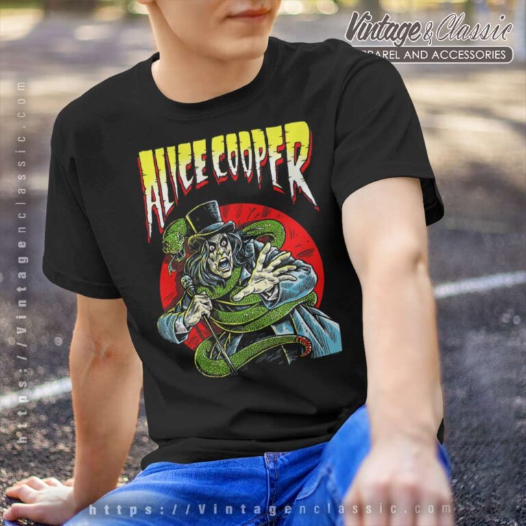 Alice Cooper Comic Book Shirt T Shirt Alice Cooper Comic Book Shirt T Shirt