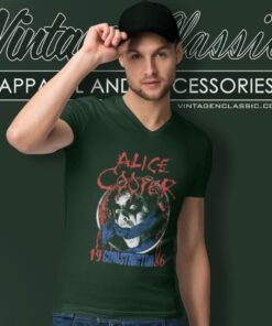 Alice Cooper Constrictor Rock Music Shirt V Neck TShirt