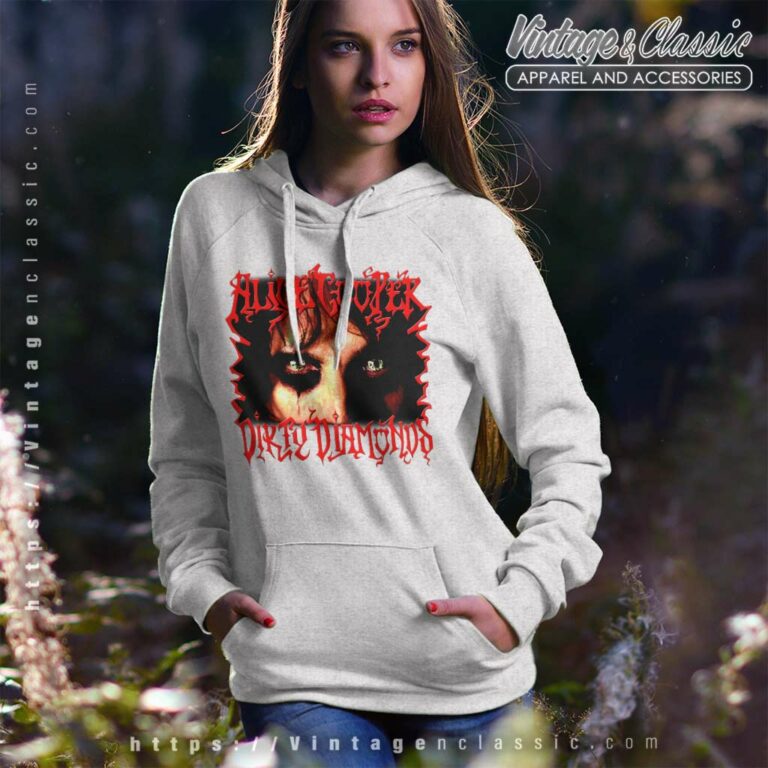 Alice Cooper Dirty Diamonds Tour Hoodie Alice Cooper Dirty Diamonds Tour Hoodie