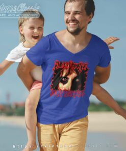 Alice Cooper Dirty Diamonds Tour V Neck TShirt