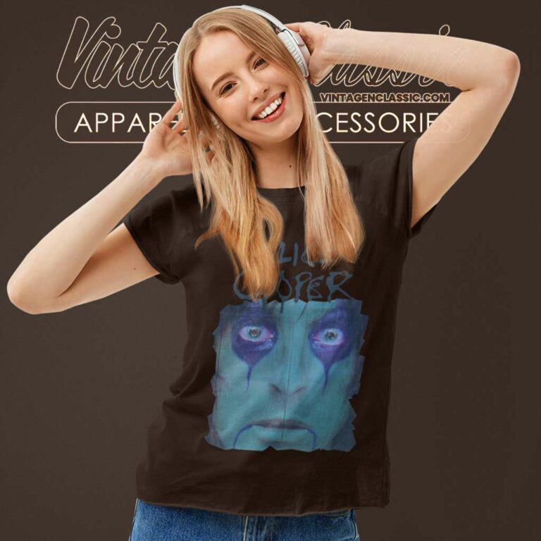 Alice Cooper From The Inside Women TShirt Alice Cooper From The Inside Women TShirt