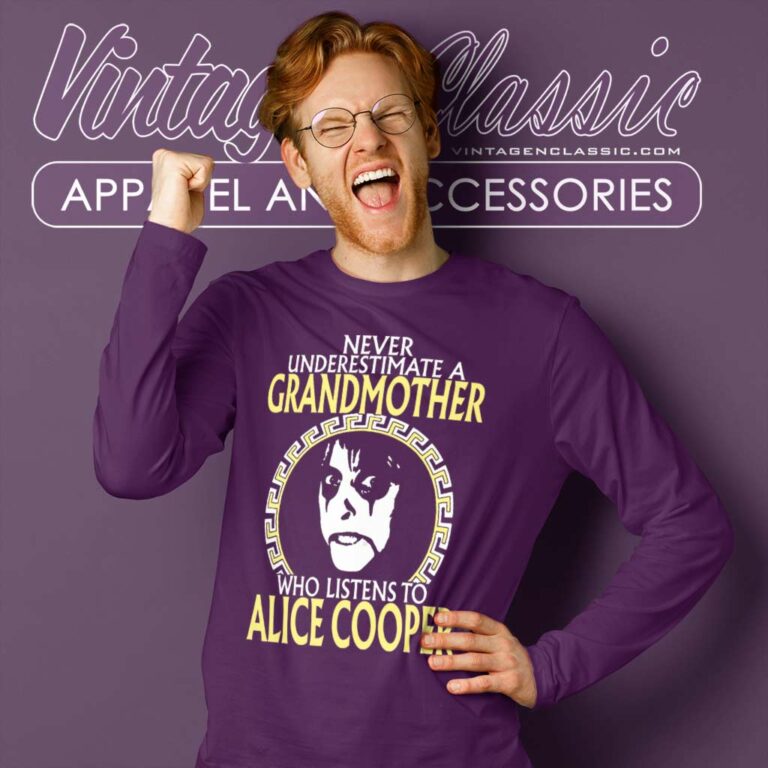 Alice Cooper Grandmother Long Sleeve Tee Alice Cooper Grandmother Long Sleeve Tee