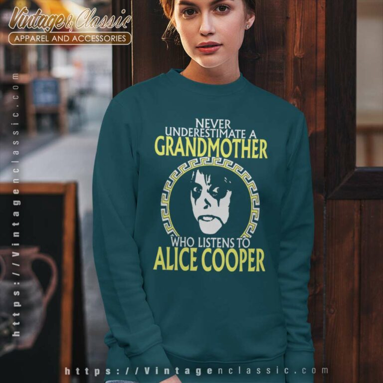 Alice Cooper Grandmother Sweatshirt Alice Cooper Grandmother Sweatshirt