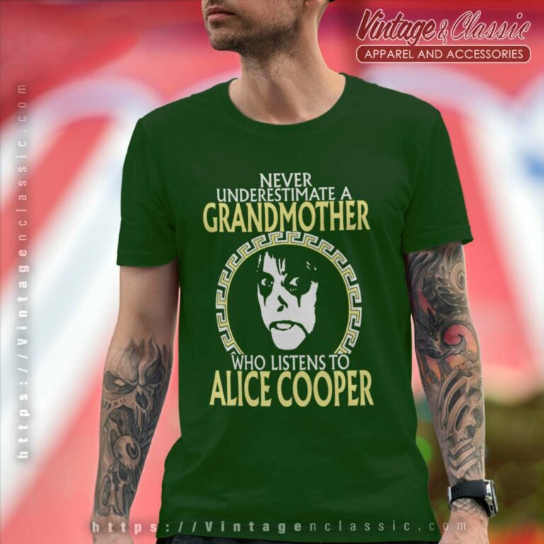 Alice Cooper Grandmother T Shirt Alice Cooper Grandmother T Shirt