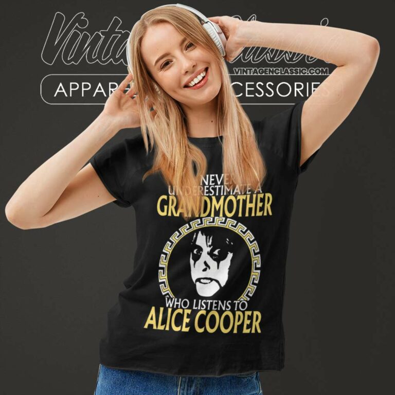 Alice Cooper Grandmother Women TShirt Alice Cooper Grandmother Women TShirt