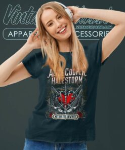 Alice Cooper Halestorm 2019 Concert Women TShirt