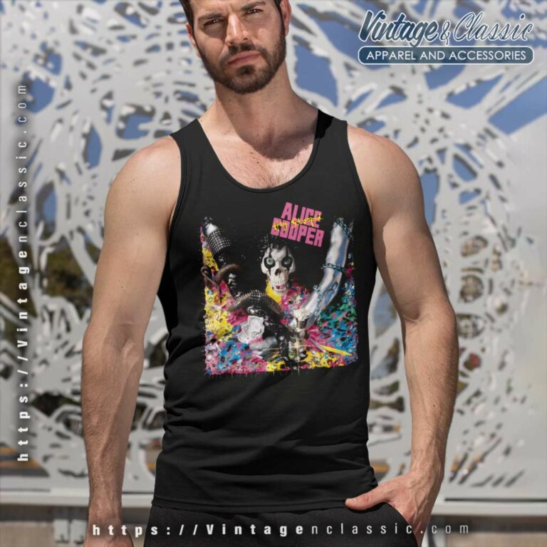 Alice Cooper Hey Stoopid Tank Top Racerback Alice Cooper Hey Stoopid Tank Top Racerback