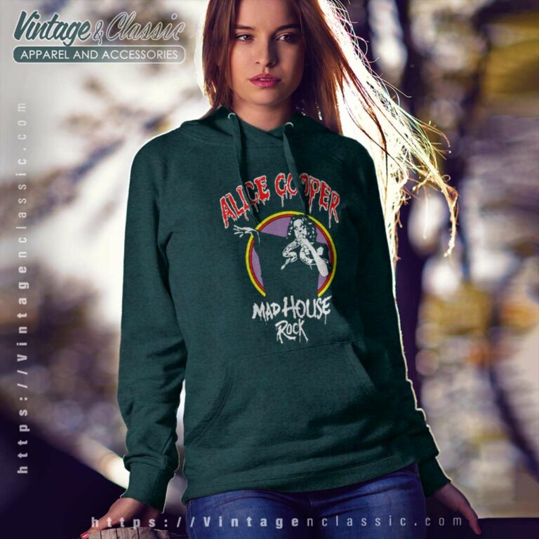 Alice Cooper Madhouse Rock Hoodie Alice Cooper Madhouse Rock Hoodie
