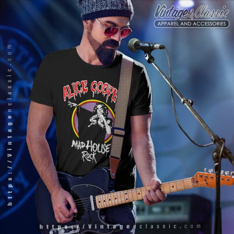 Alice Cooper Madhouse Rock T Shirt Alice Cooper Madhouse Rock T Shirt