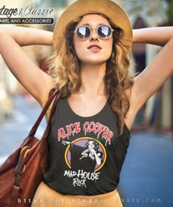 Alice Cooper Madhouse Rock Tank Top Racerback