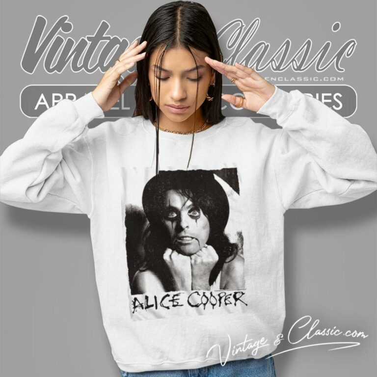 Alice Cooper Rock Music Sweatshirt Alice Cooper Rock Music Sweatshirt
