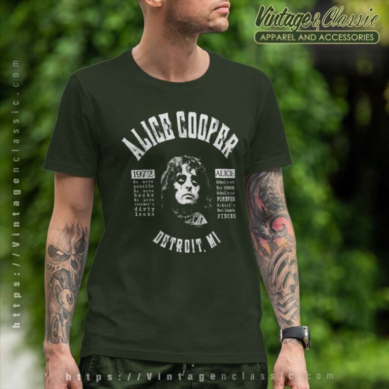Alice Cooper Shirt Album Schools Out T Shirt Alice Cooper Shirt Album Schools Out T Shirt