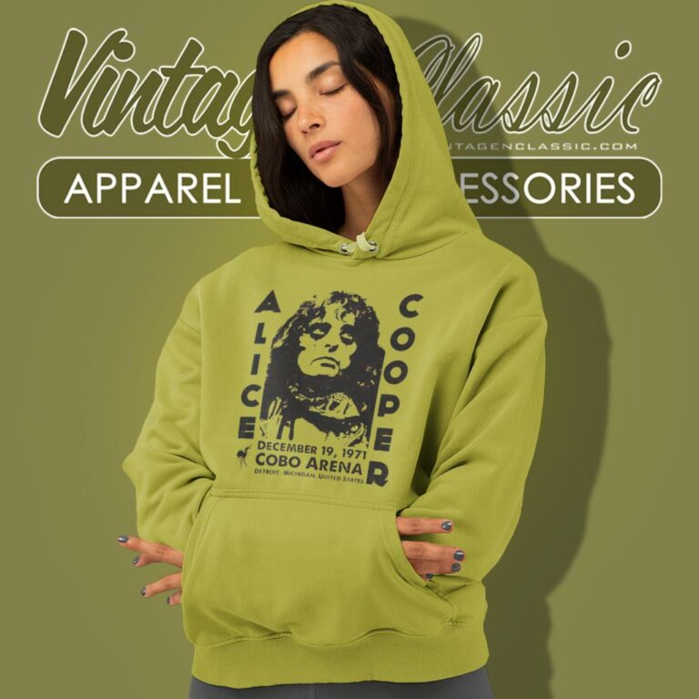 Alice Cooper Shirt Cobo Arena Concert Tour Graphic Hoodie Alice Cooper Shirt Cobo Arena Concert Tour Graphic Hoodie