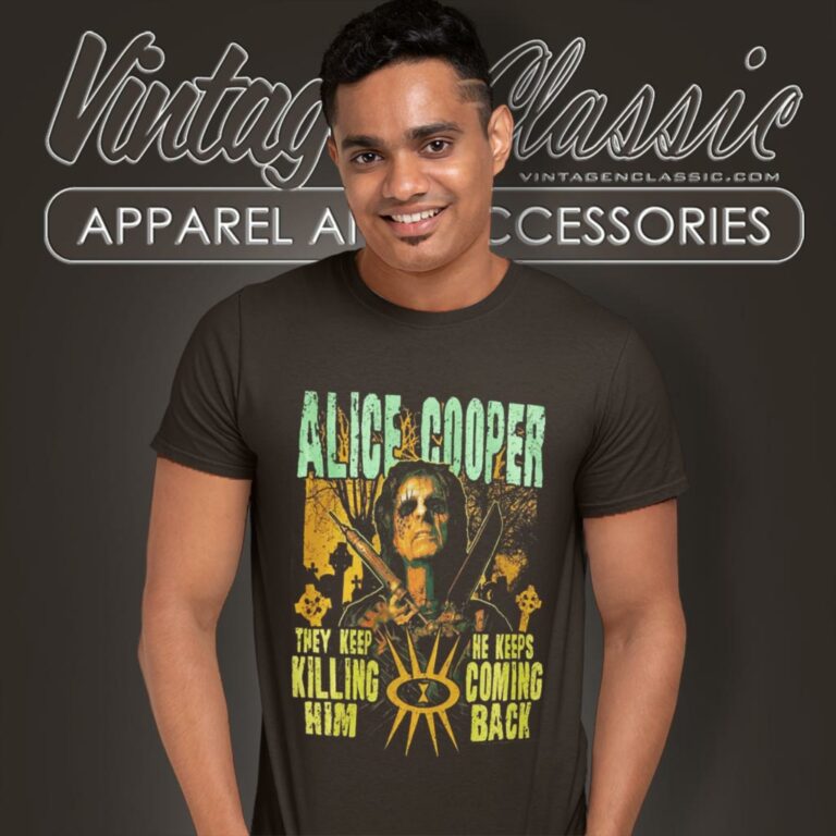 Alice Cooper Shirt Graveyard Rock Heavy Metal T Shirt Alice Cooper Shirt Graveyard Rock Heavy Metal T Shirt