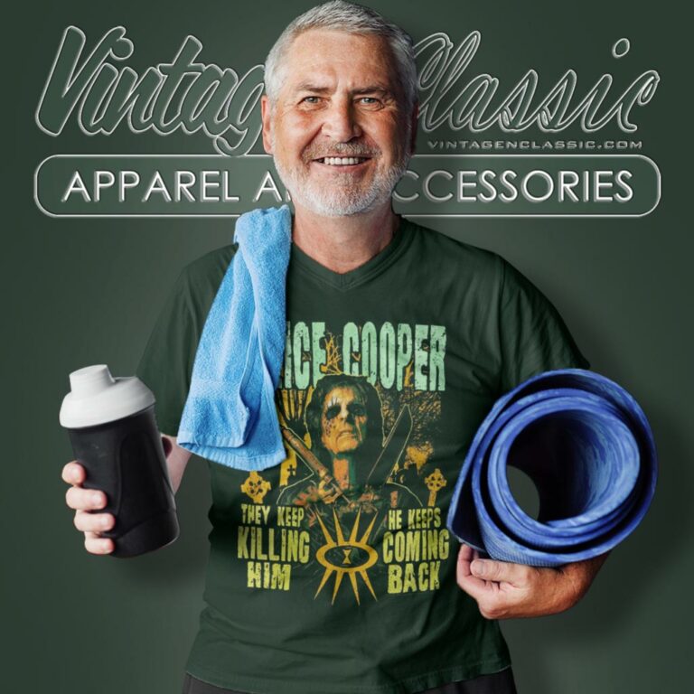 Alice Cooper Shirt Graveyard Rock Heavy Metal V Neck TShirt Alice Cooper Shirt Graveyard Rock Heavy Metal V Neck TShirt